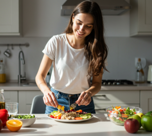 Leia mais sobre o artigo Montando Seu Prato Ideal Que Vai Nutrir Seu Corpo. Descubra as Combinações Perfeitas Para Emagrecer